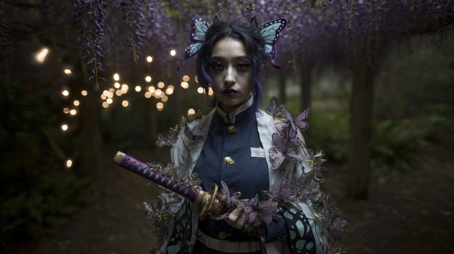 Shinobu Kocho cosplay photography by The Synthetic Dream Foundation